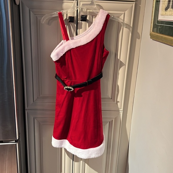 Christmas velour dress size 12 - Picture 3 of 6